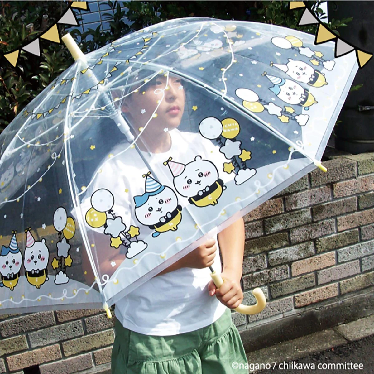 ちいかわ ビニール傘 55cm（パーティー） - Image 3