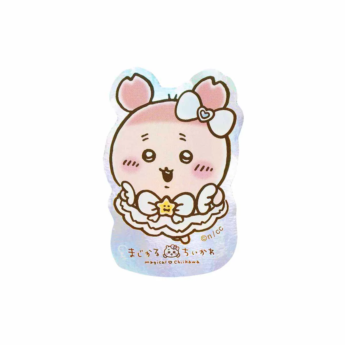 ちいかわ まじかるちいかわ スマホに貼れるサイズのホログラムステッカー（古本屋） - Image 3