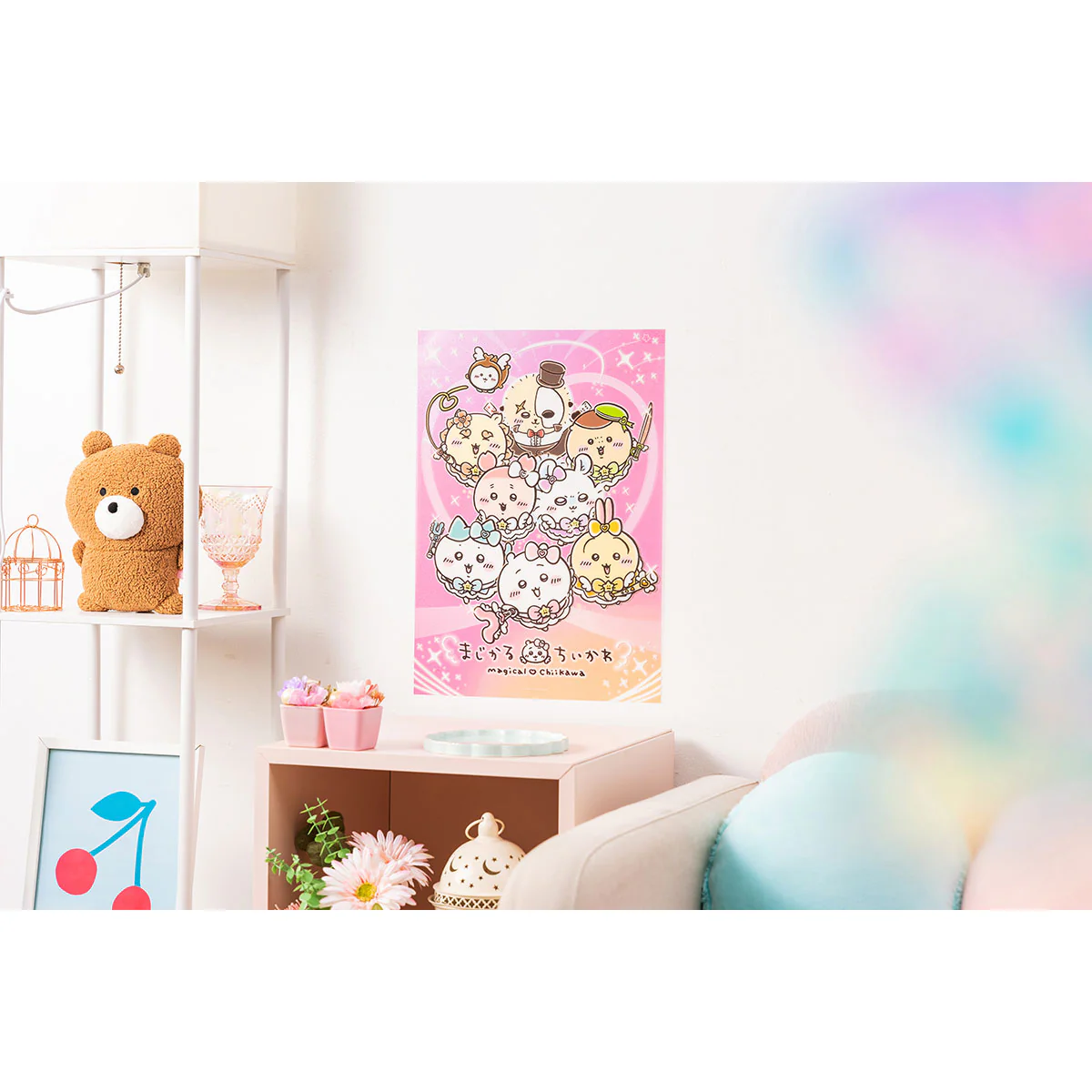 ちいかわ まじかるちいかわ A3クリアポスター（大集合！） - Image 2