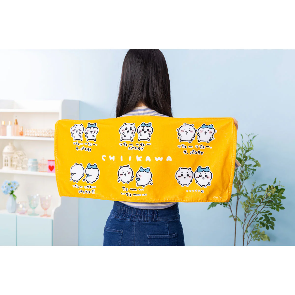 ちいかわ フェイスタオル（タ．パスタァ） - Image 2
