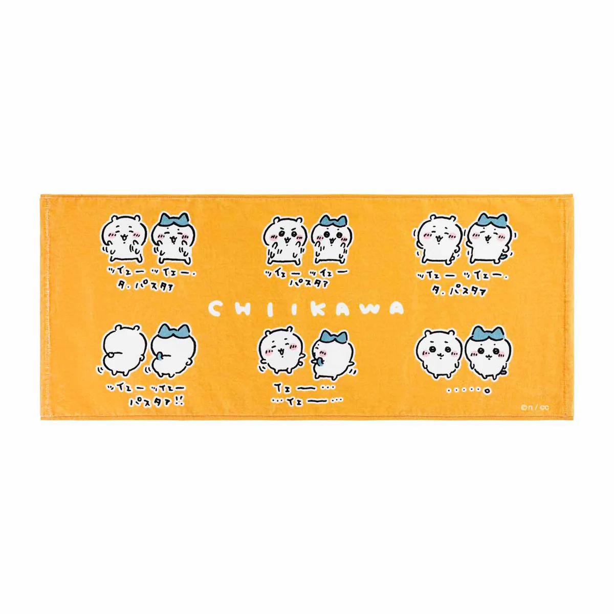 ちいかわ フェイスタオル（タ．パスタァ） - Image 3