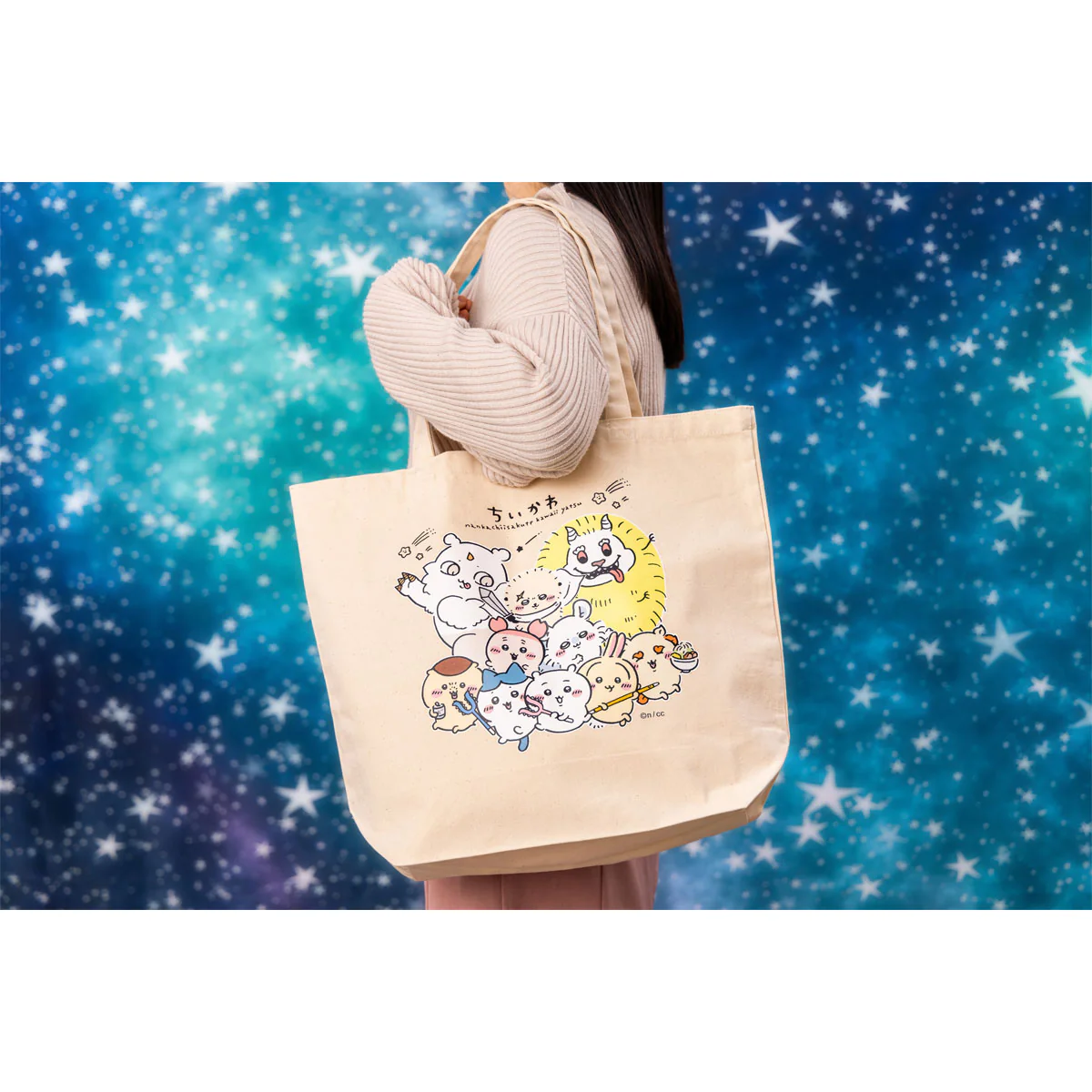 ちいかわ 大きめトートバッグ（みんなでアイキャッチ） - Image 2