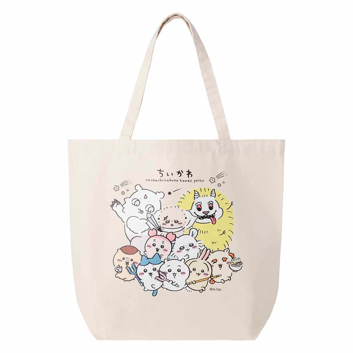 ちいかわ 大きめトートバッグ（みんなでアイキャッチ） - Image 3