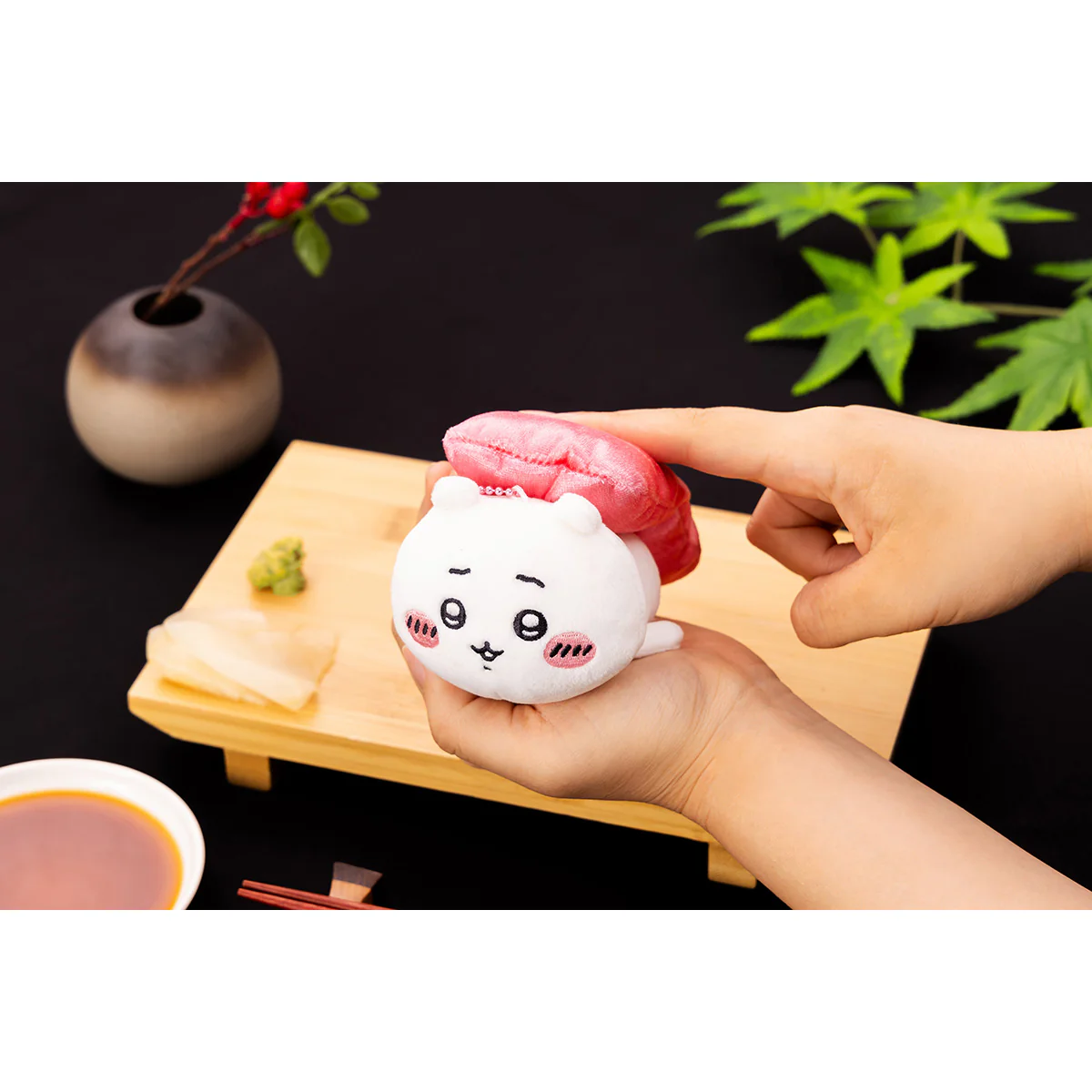ちいかわ ちいかわ寿司 マスコット（ハチワレ／たまご） - Image 3