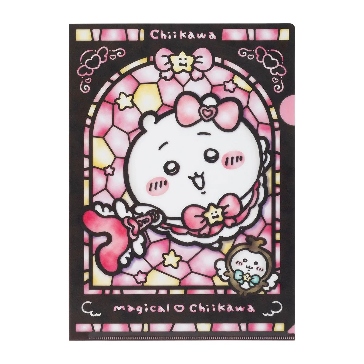 ちいかわ まじかるちいかわ ステンドグラス風クリアファイル（ちいかわ） - Image 3