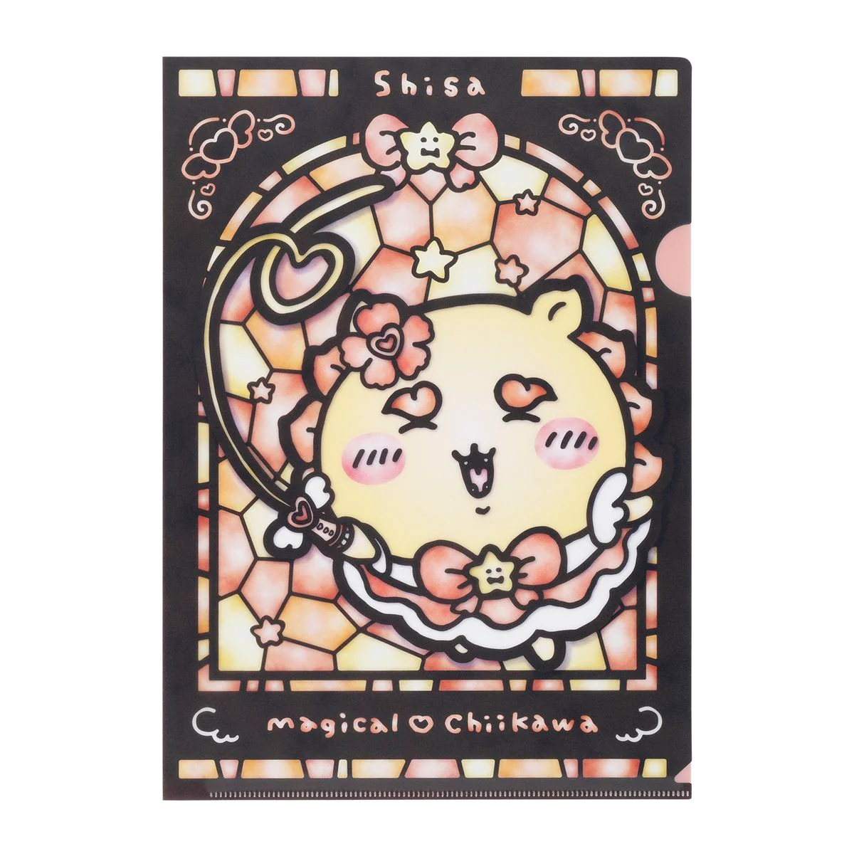 ちいかわ まじかるちいかわ ステンドグラス風クリアファイル（シーサー） - Image 3
