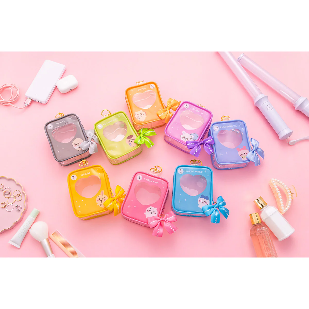 ちいかわ マスコットも入る！クリアポーチ（シーサー） - Image 2