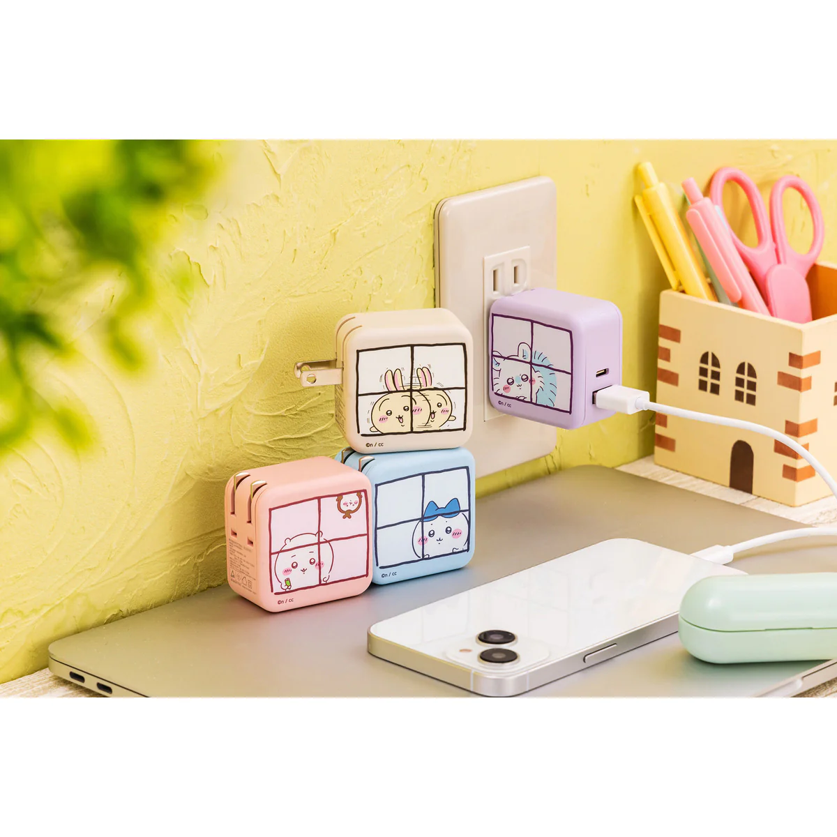 ちいかわ 2台同時充電/32W ACアダプタ(うさぎ) - Image 4