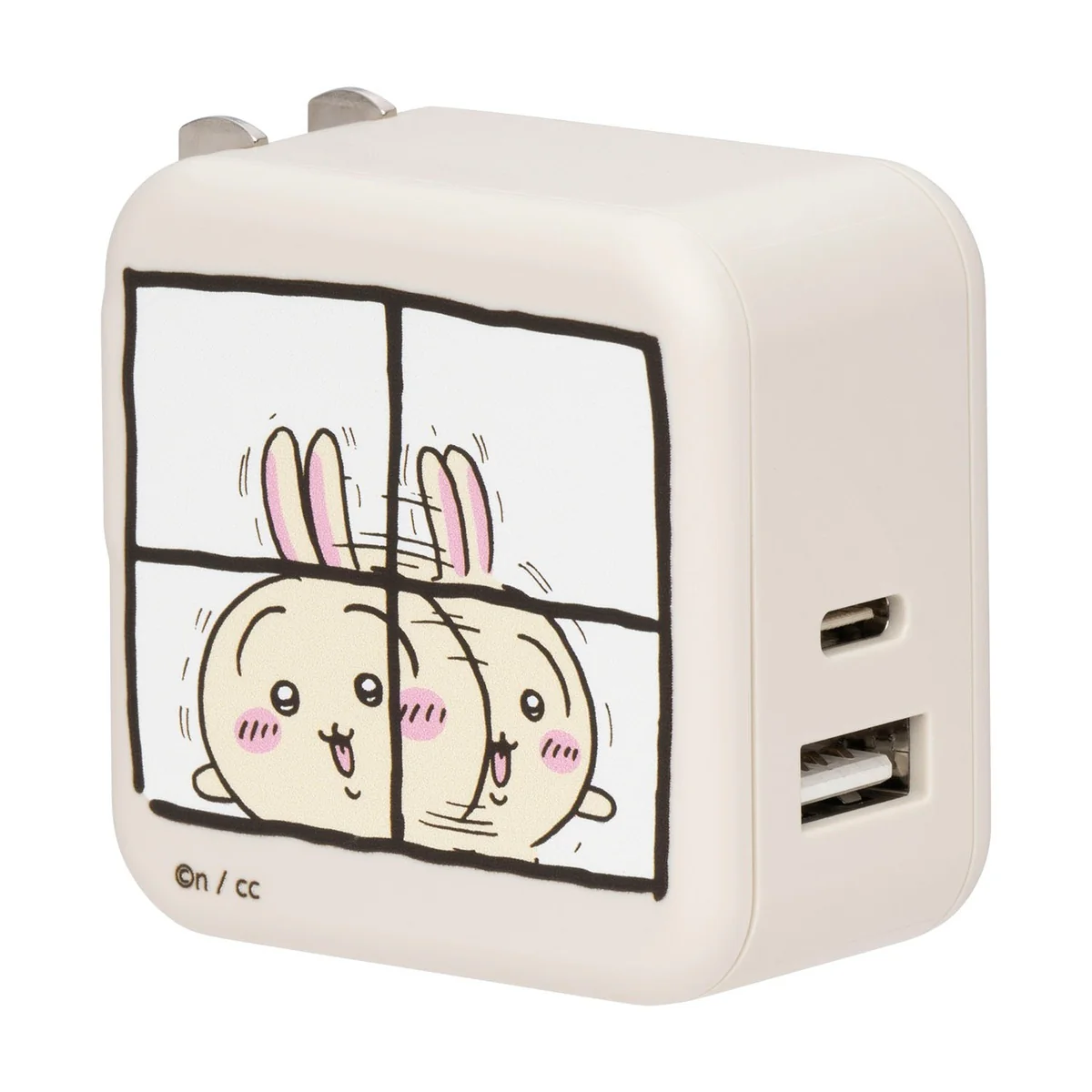 ちいかわ 2台同時充電/32W ACアダプタ(うさぎ) - Image 5