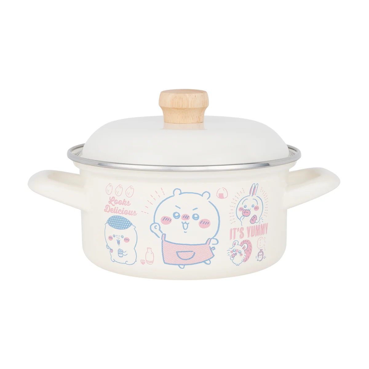 ちいかわ ホーロー両手鍋 15cm - Image 4
