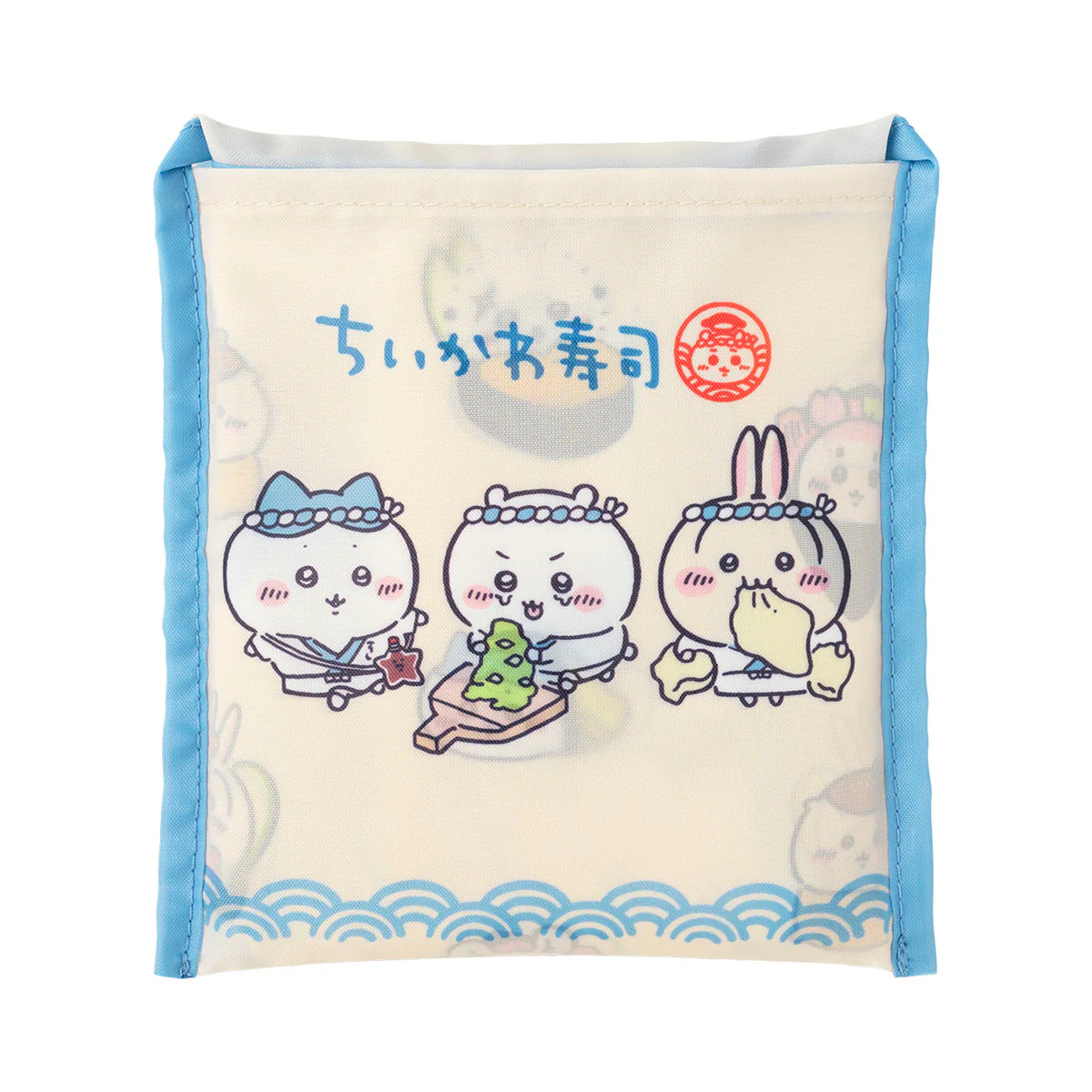 ちいかわ ちいかわ寿司 ポケッタブルエコバッグ（お寿司なみんな） - Image 5