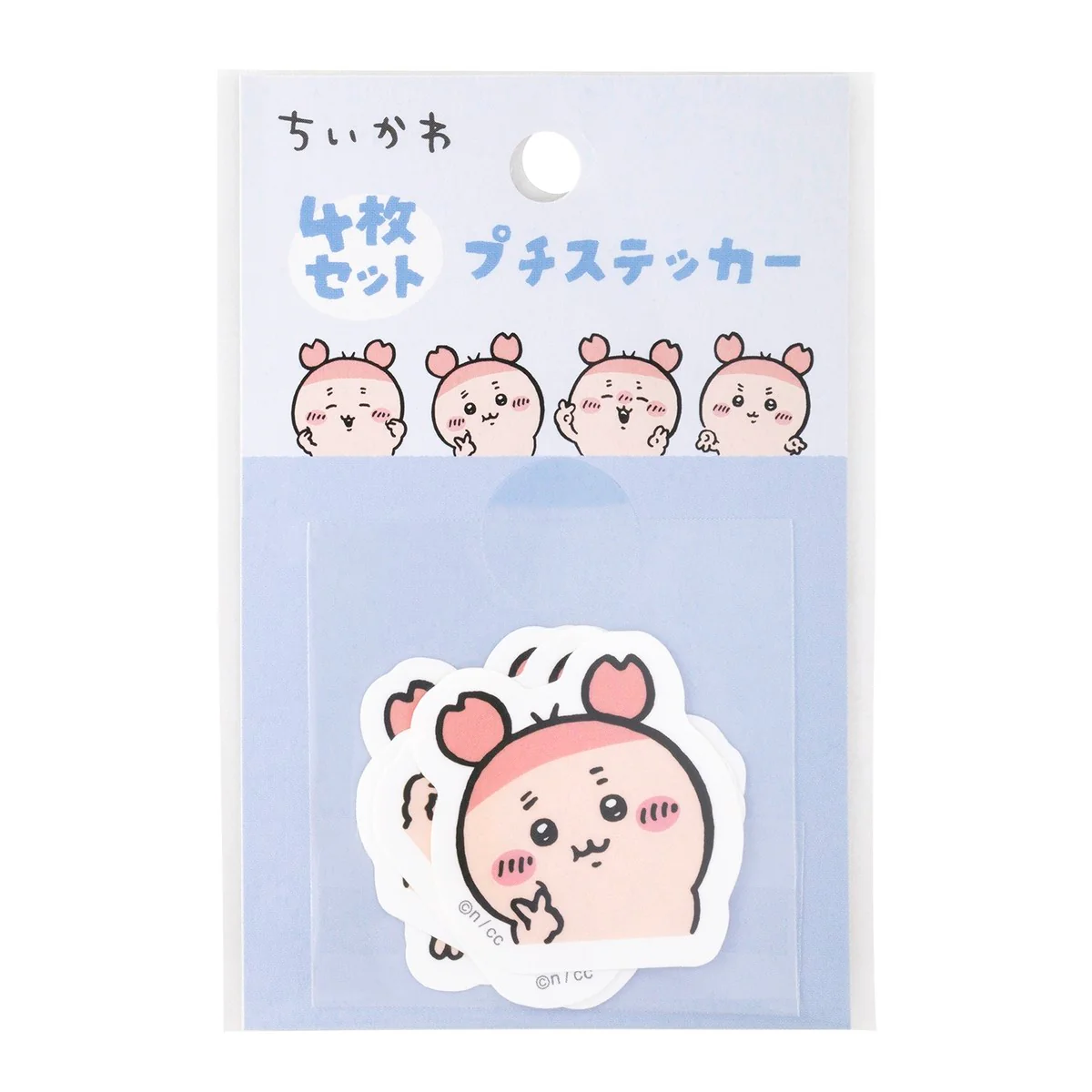ちいかわ 4枚セットプチステッカー（ピースな古本屋） - Image 3