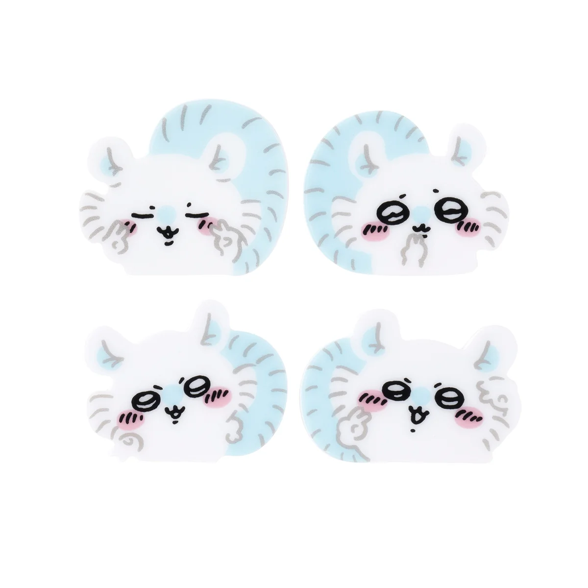 ちいかわ 4個セットアクリルバッジ（ピースなモモンガ） - Image 3