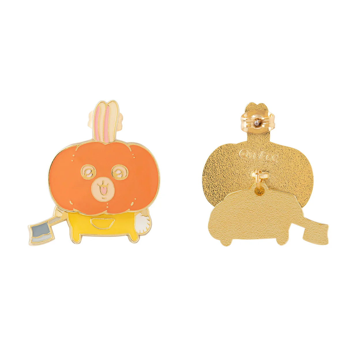 ちいかわ ゆらゆらピアス（カボチャなうさぎ） - Image 5