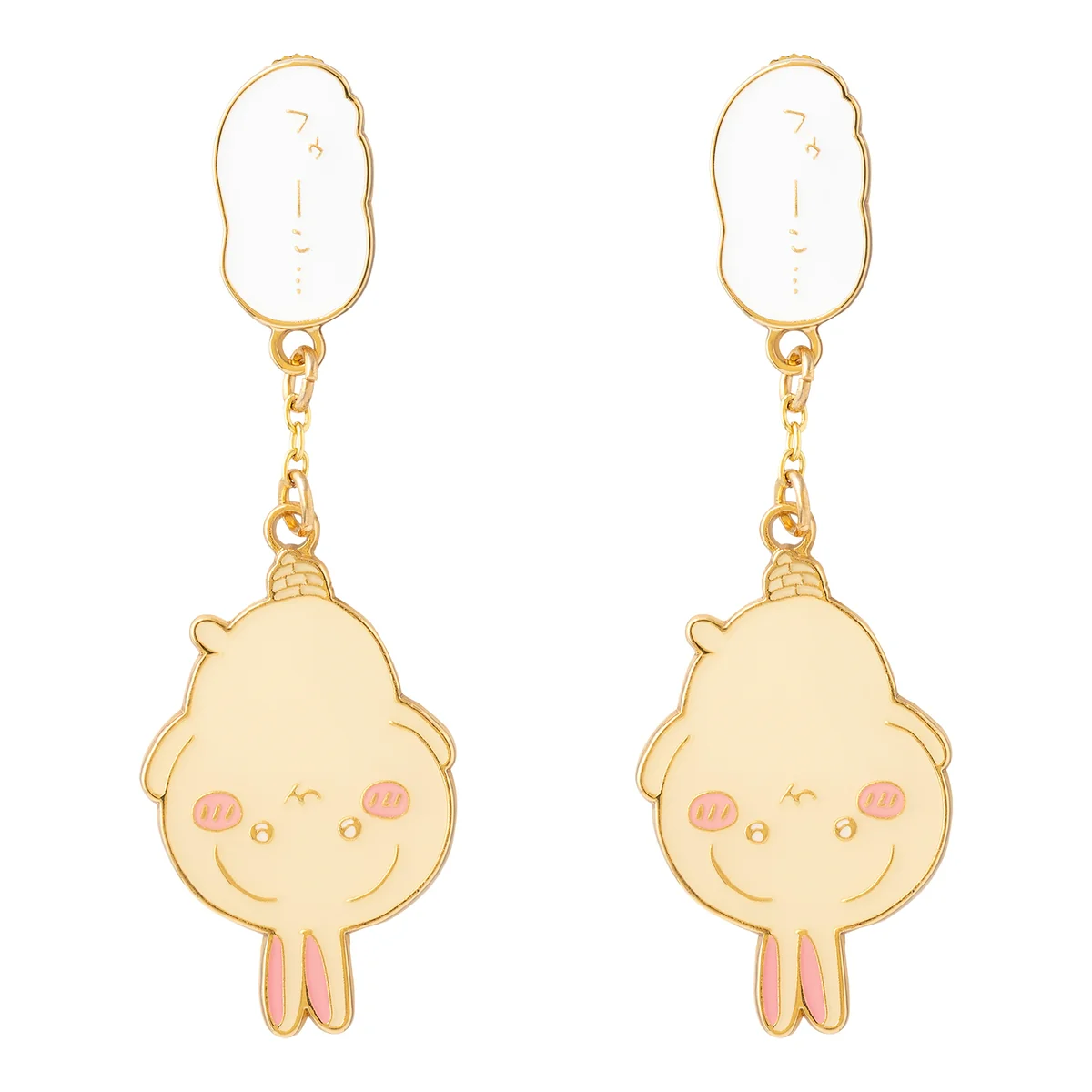ちいかわ ゆらゆらイヤリング（罠にかかったうさぎ） - Image 4