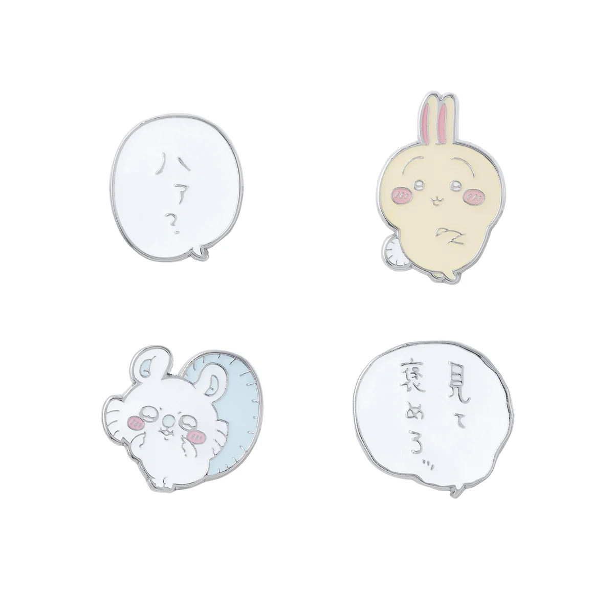 ちいかわ ぷっくりイヤーカフ 4種セット（うさぎ・モモンガ） - Image 5
