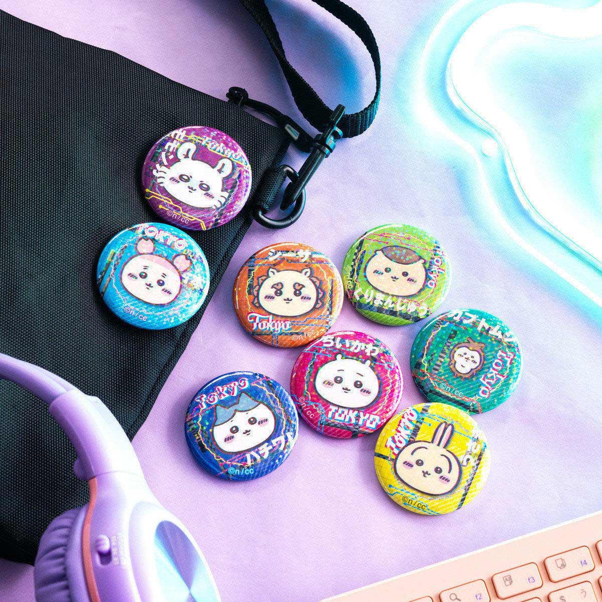 ちいかわ トーキョーちいかわ ホログラム缶バッジコレクション（全8種） - Image 2