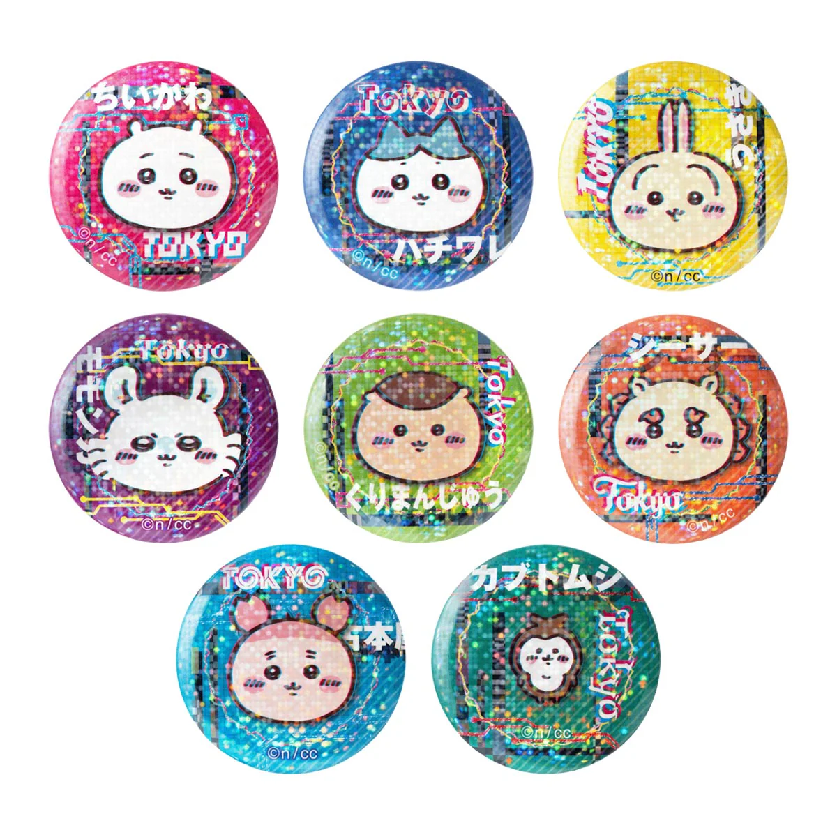 ちいかわ トーキョーちいかわ ホログラム缶バッジコレクション（全8種） - Image 3
