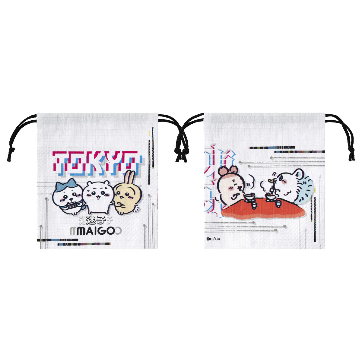 ちいかわ トーキョーちいかわ ほどよいサイズの巾着（迷子） - Image 3