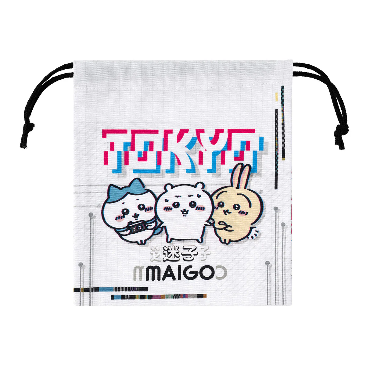 ちいかわ トーキョーちいかわ ほどよいサイズの巾着（迷子） - Image 4
