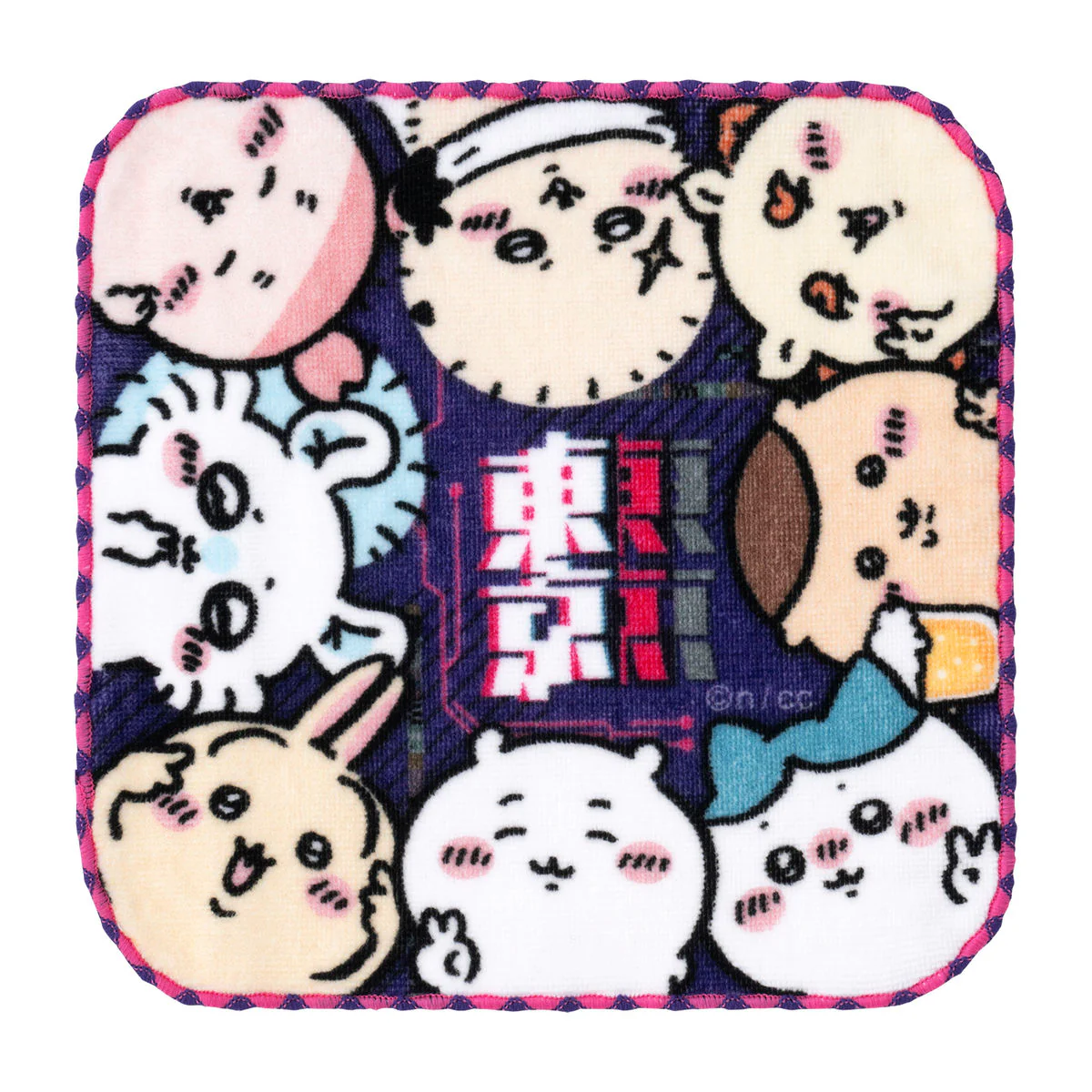 ちいかわ トーキョーちいかわ ハンドタオル（みんな） - Image 4