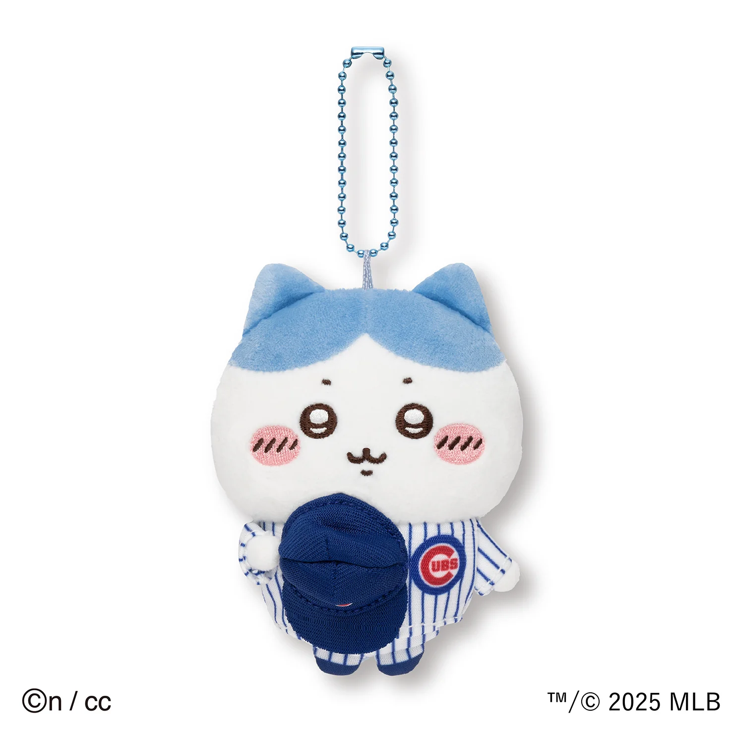 ちいかわ×MLB TOKYO SERIES マスコット ハチワレ（カブス） - Image 3