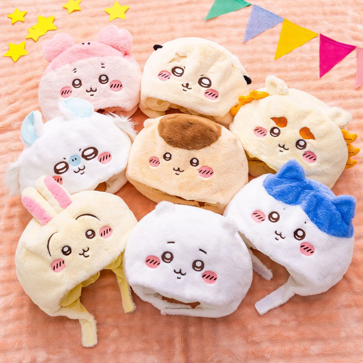 ちいかわ ちいかわパーク うきうきぬいぐるみキャップ（モモンガ） - Image 3