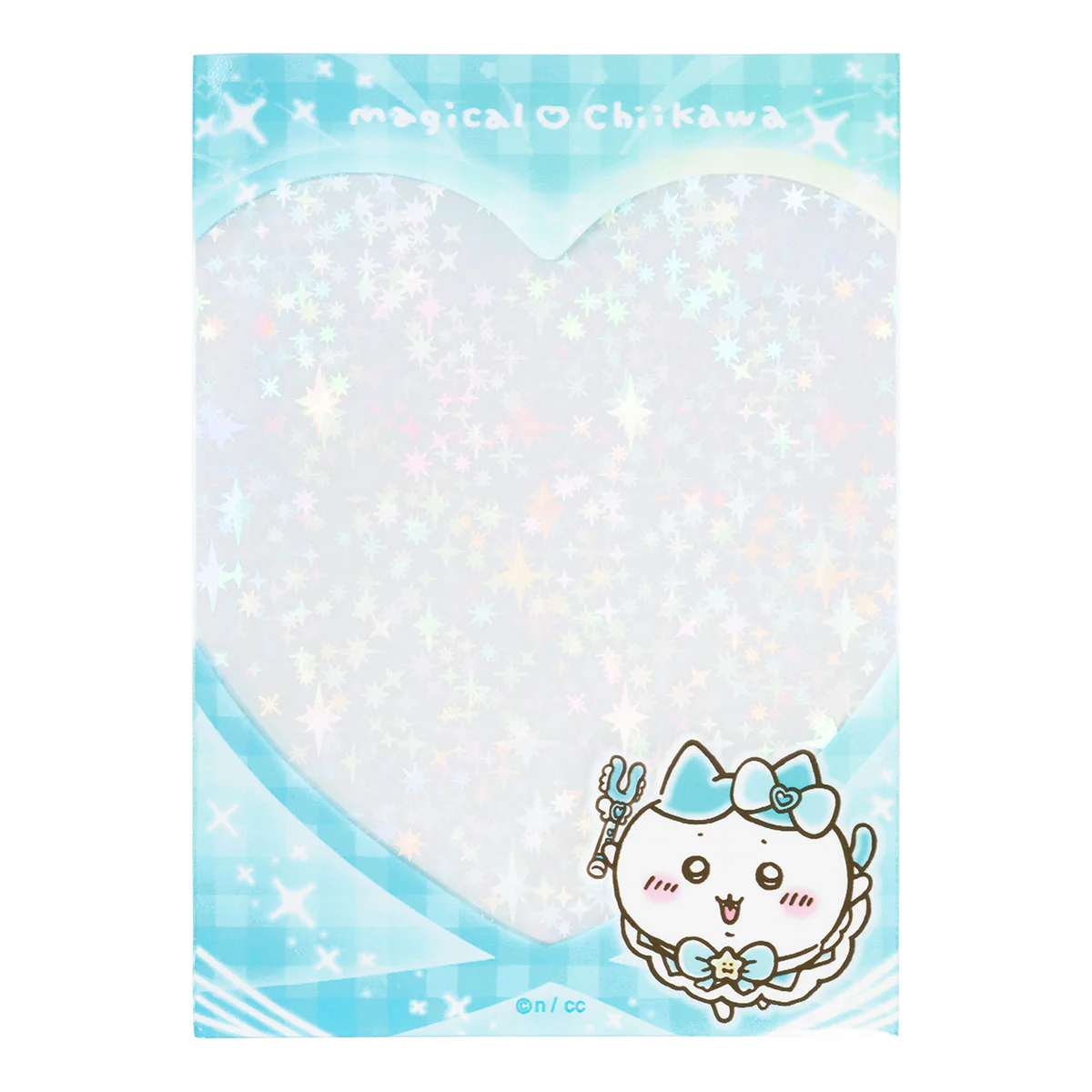 ちいかわ まじかるちいかわ ミニフォトが入るサイズのきらきらクリアスリーブ（ハチワレ） - Image 6