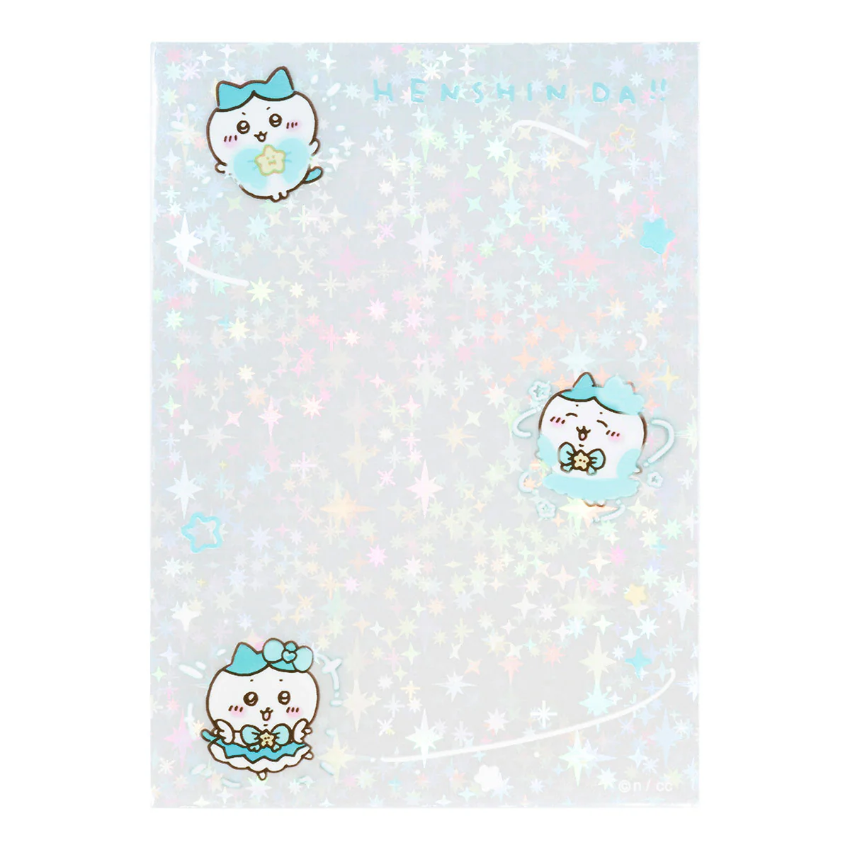 ちいかわ まじかるちいかわ ミニフォトが入るサイズのきらきらクリアスリーブ（ハチワレ） - Image 7
