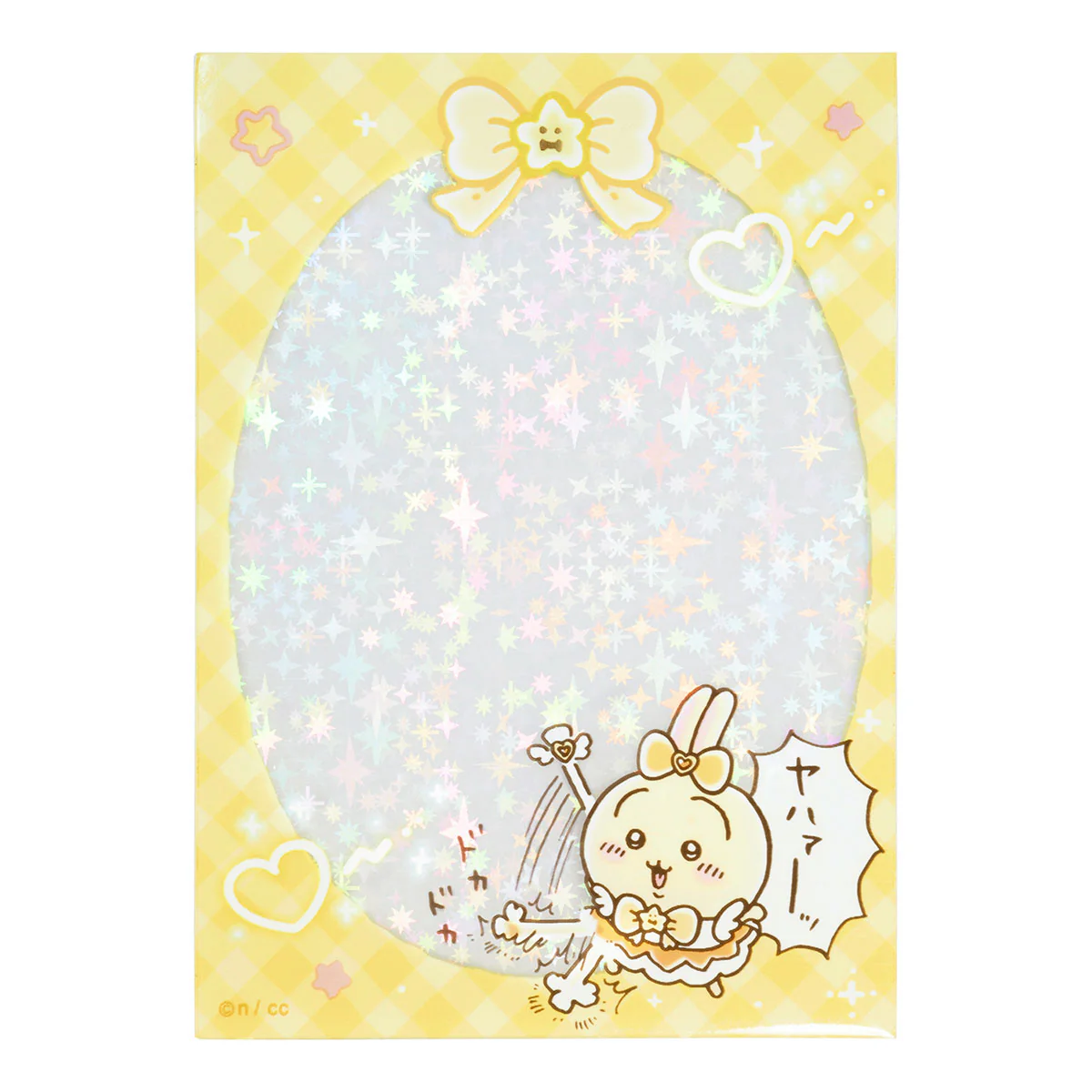 ちいかわ まじかるちいかわ ミニフォトが入るサイズのきらきらクリアスリーブ（うさぎ） - Image 5