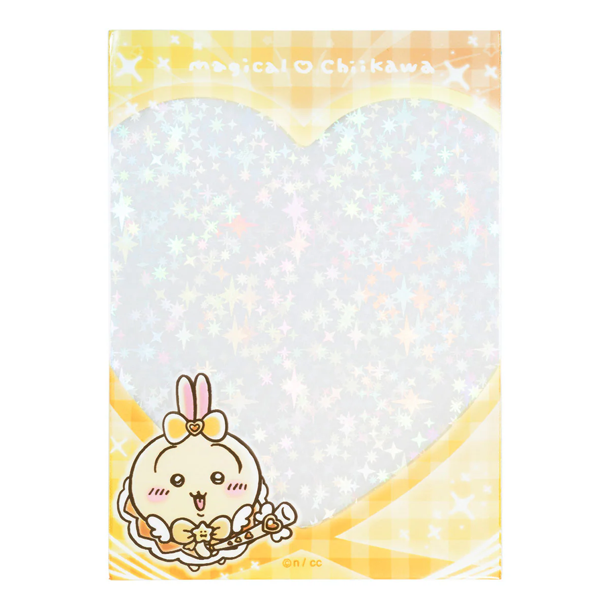 ちいかわ まじかるちいかわ ミニフォトが入るサイズのきらきらクリアスリーブ（うさぎ） - Image 6