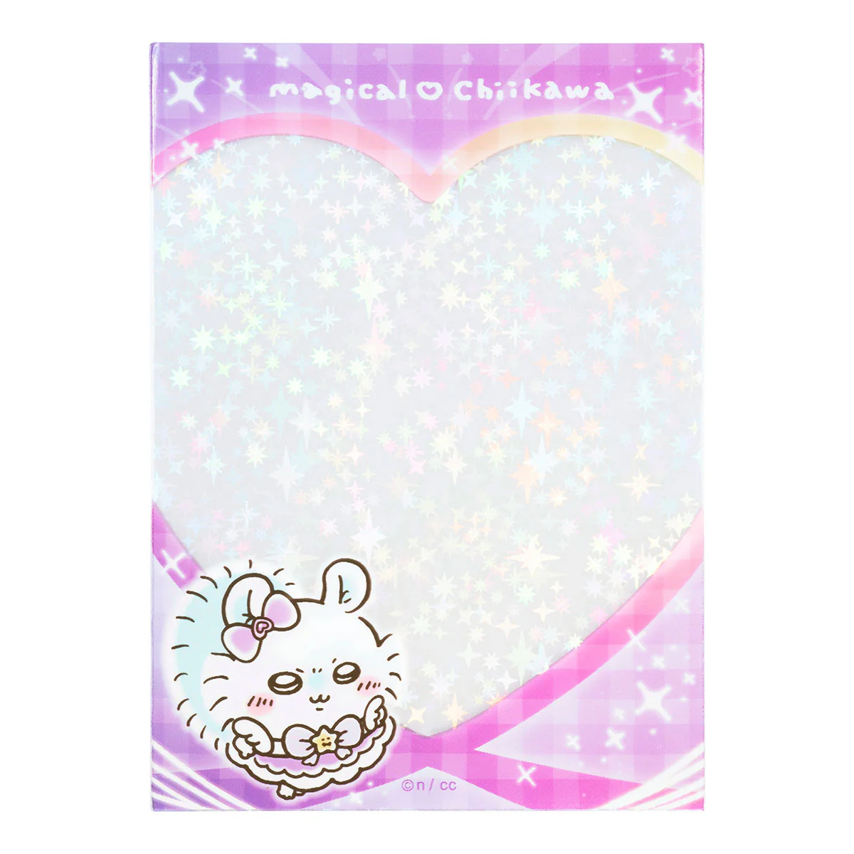 ちいかわ まじかるちいかわ ミニフォトが入るサイズのきらきらクリアスリーブ（亜種なモモンガ） - Image 6