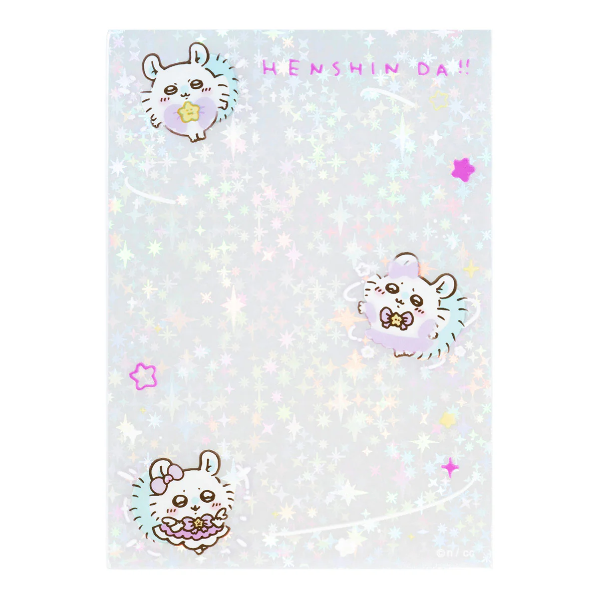 ちいかわ まじかるちいかわ ミニフォトが入るサイズのきらきらクリアスリーブ（亜種なモモンガ） - Image 7