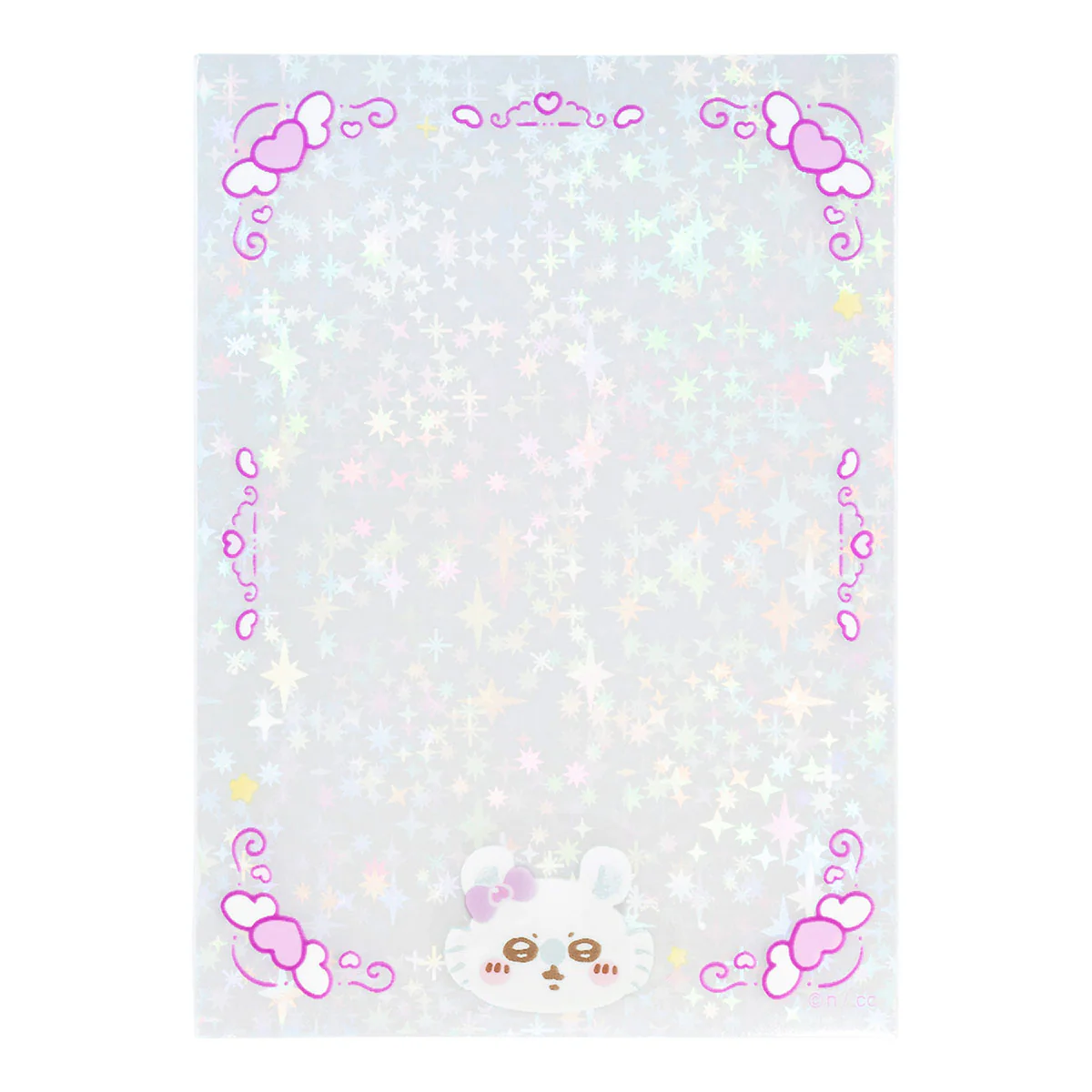 ちいかわ まじかるちいかわ ミニフォトが入るサイズのきらきらクリアスリーブ（亜種なモモンガ） - Image 8