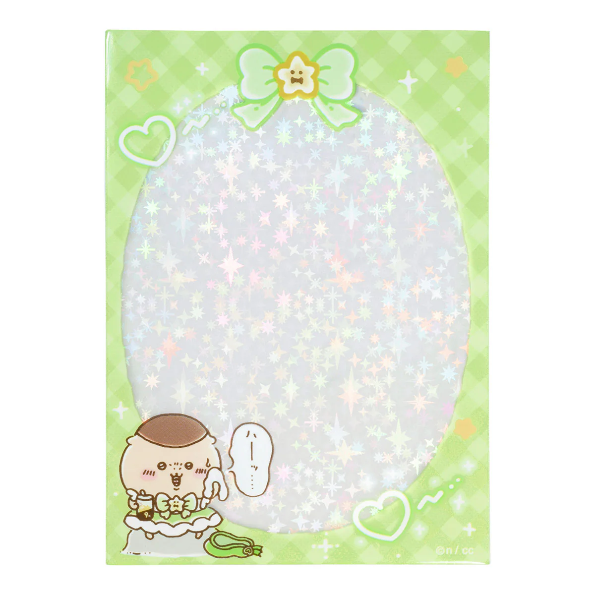 ちいかわ まじかるちいかわ ミニフォトが入るサイズのきらきらクリアスリーブ（くりまんじゅう） - Image 5