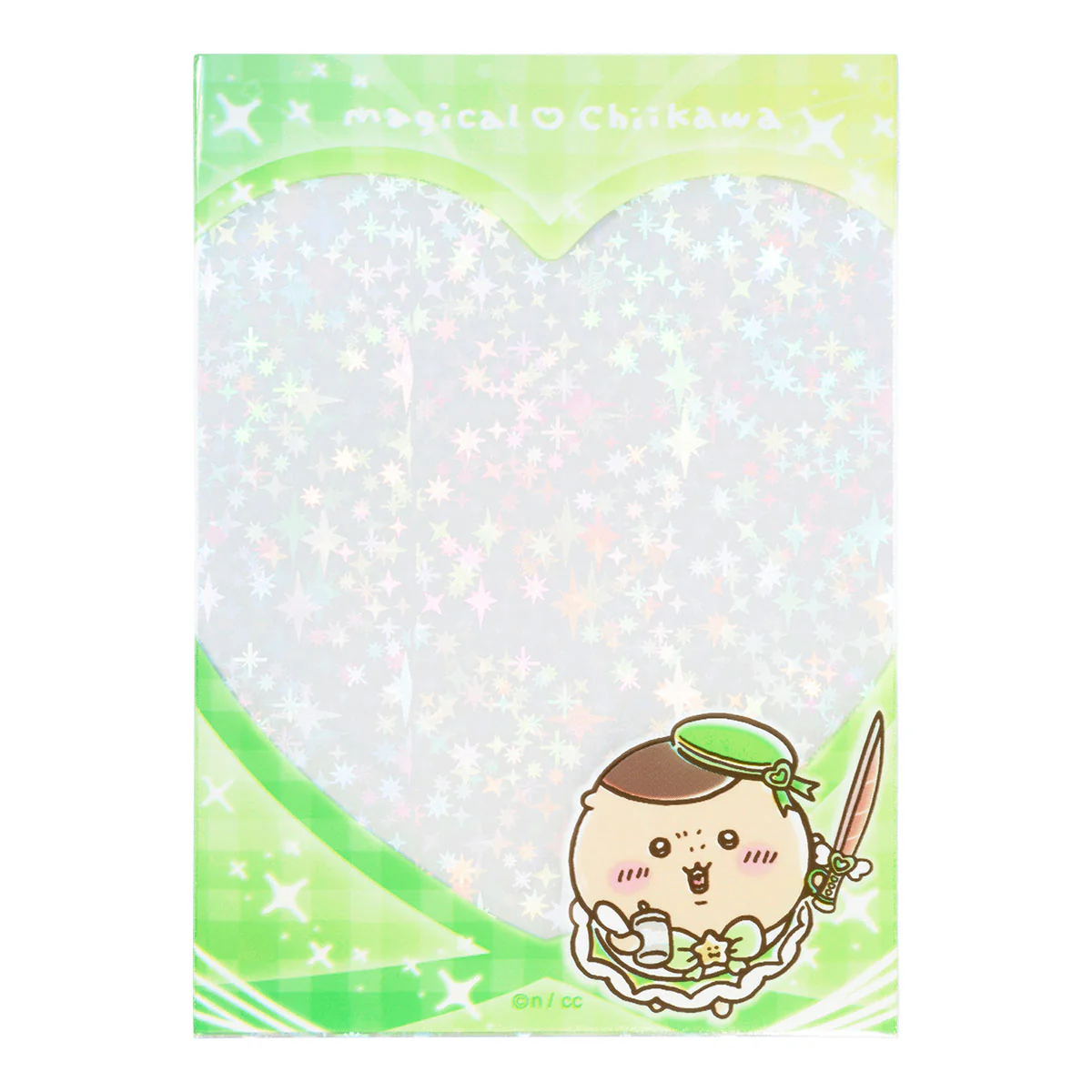 ちいかわ まじかるちいかわ ミニフォトが入るサイズのきらきらクリアスリーブ（くりまんじゅう） - Image 6