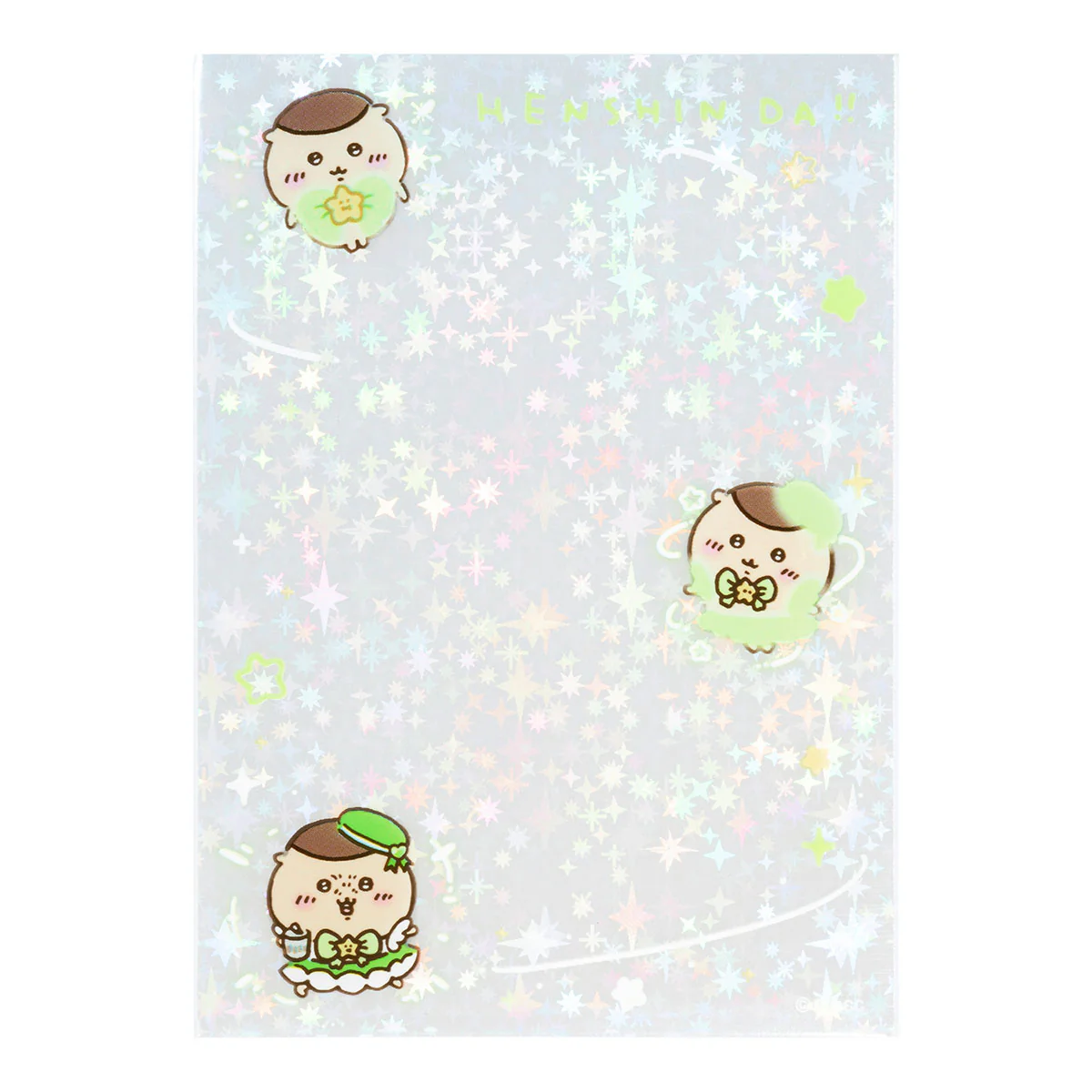 ちいかわ まじかるちいかわ ミニフォトが入るサイズのきらきらクリアスリーブ（くりまんじゅう） - Image 7