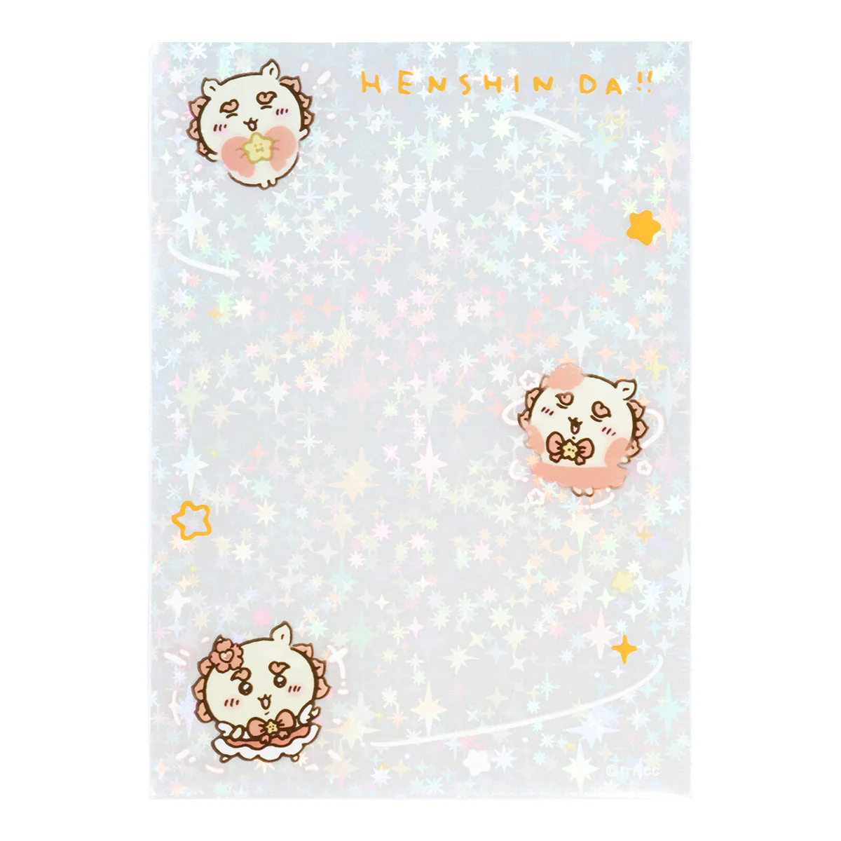 ちいかわ まじかるちいかわ ミニフォトが入るサイズのきらきらクリアスリーブ（シーサー） - Image 7