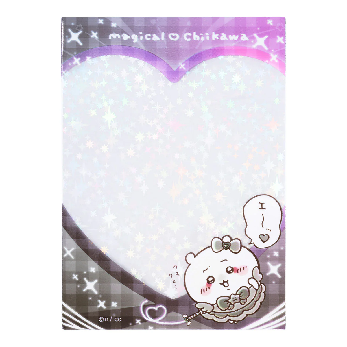 ちいかわ まじかるちいかわ ミニフォトが入るサイズのきらきらクリアスリーブ（悪いバージョン） - Image 6