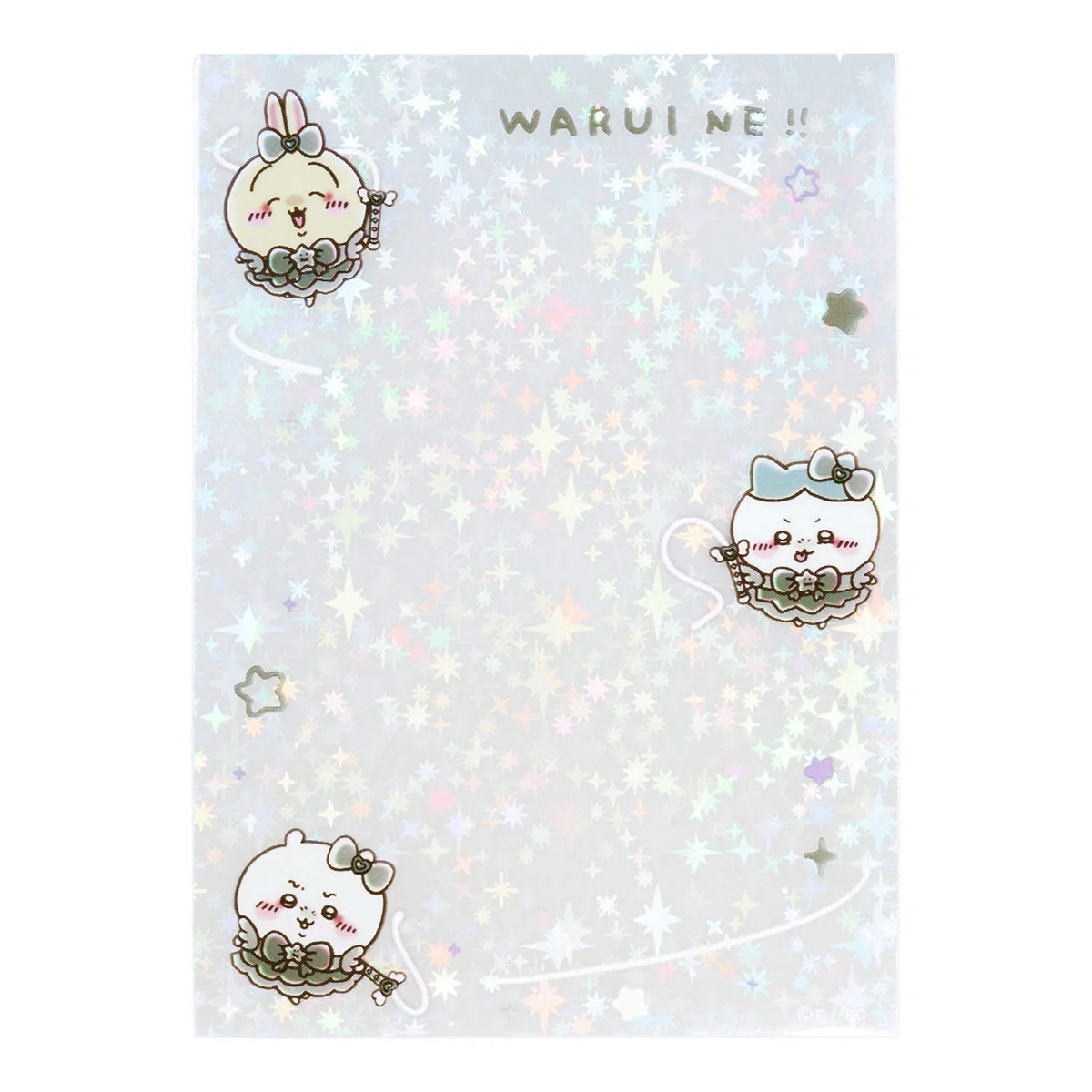 ちいかわ まじかるちいかわ ミニフォトが入るサイズのきらきらクリアスリーブ（悪いバージョン） - Image 7