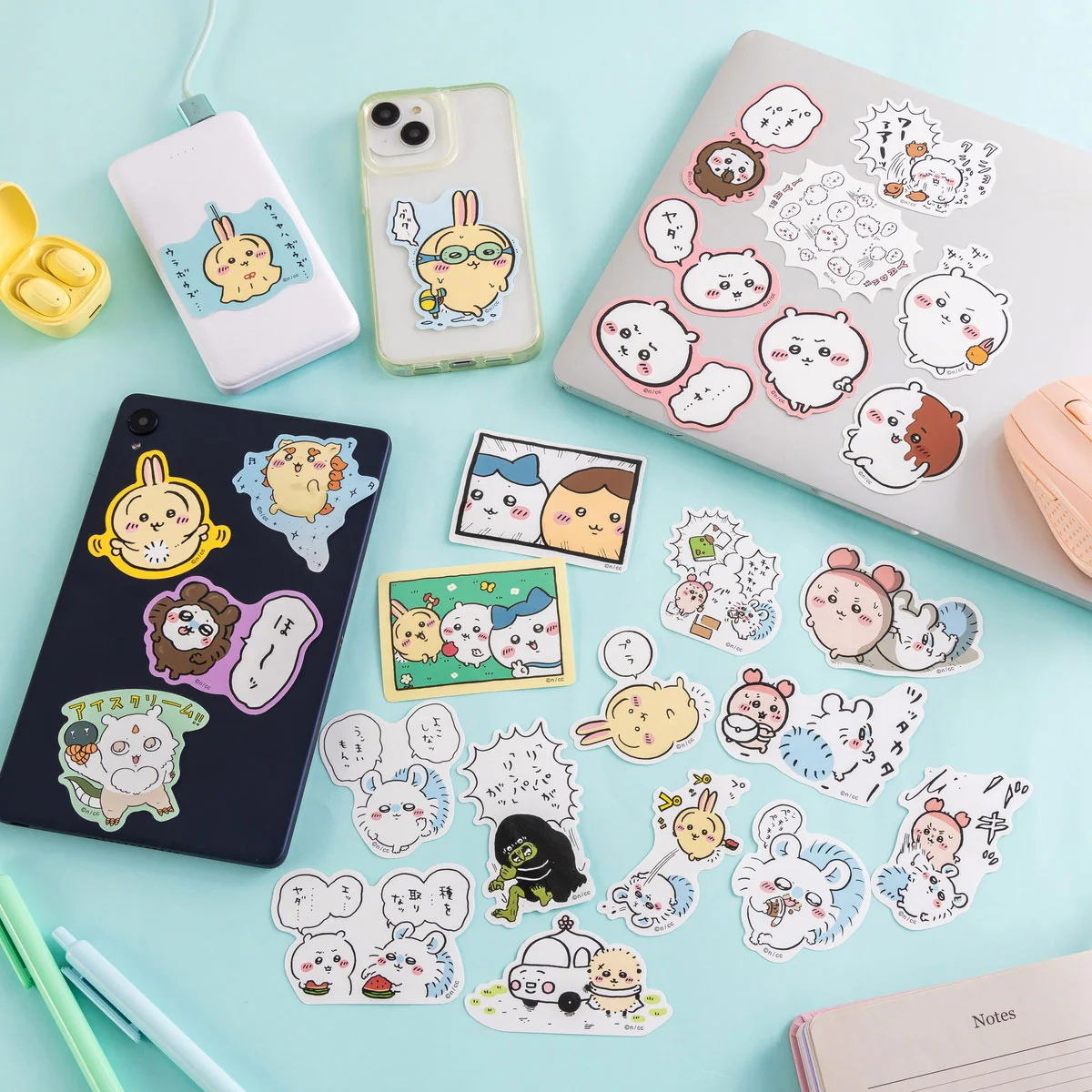 ちいかわ スマホに貼れるサイズのステッカー（チャルチャルチャル） - Image 2