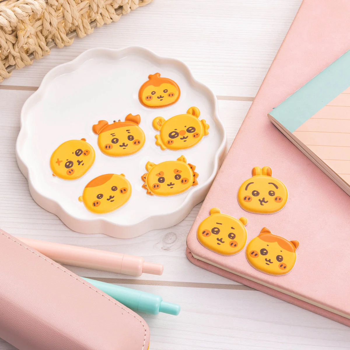 ちいかわ ちいかわベーカリー もっちりフレークシール(いろんなパンなみんな) - Image 2