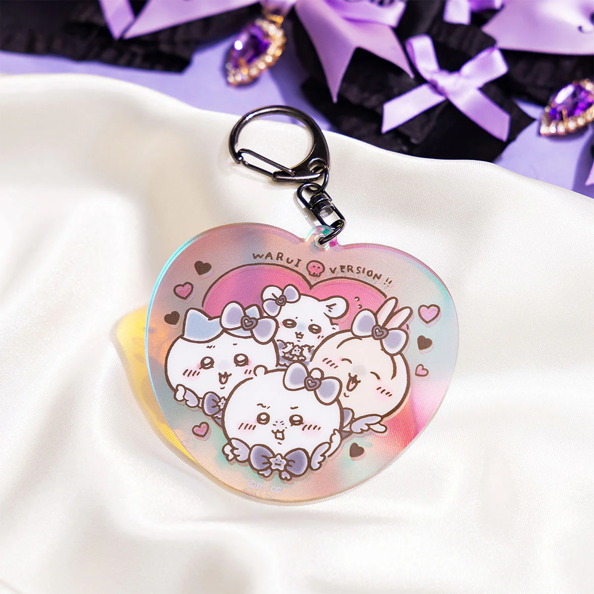 ちいかわ まじかるちいかわ 悪いバージョンなオーロラアクリルキーホルダー - Image 3