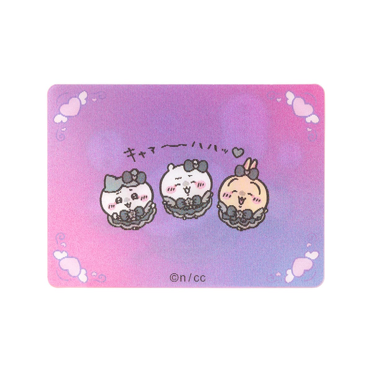 ちいかわ まじかるちいかわ 悪いバージョンなレンチキュラーカード（キャァ～ハハッ） - Image 4
