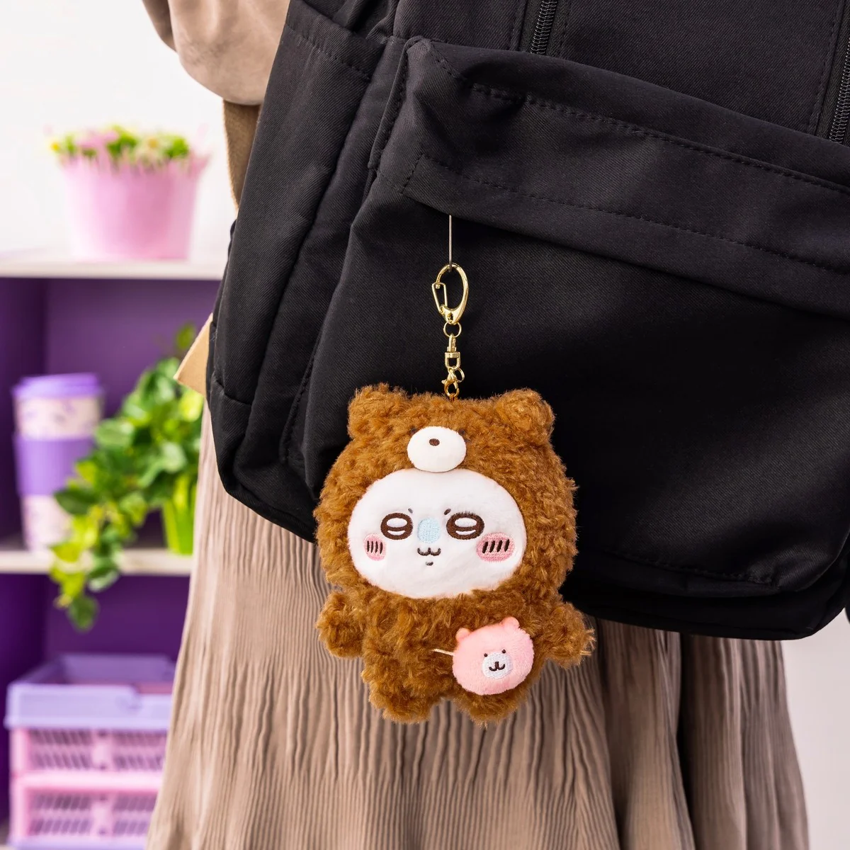 ちいかわ ちいかわパーク マスコットサイズな着ぐるみ（ちいかわのくまぬいぐるみ） - Image 3