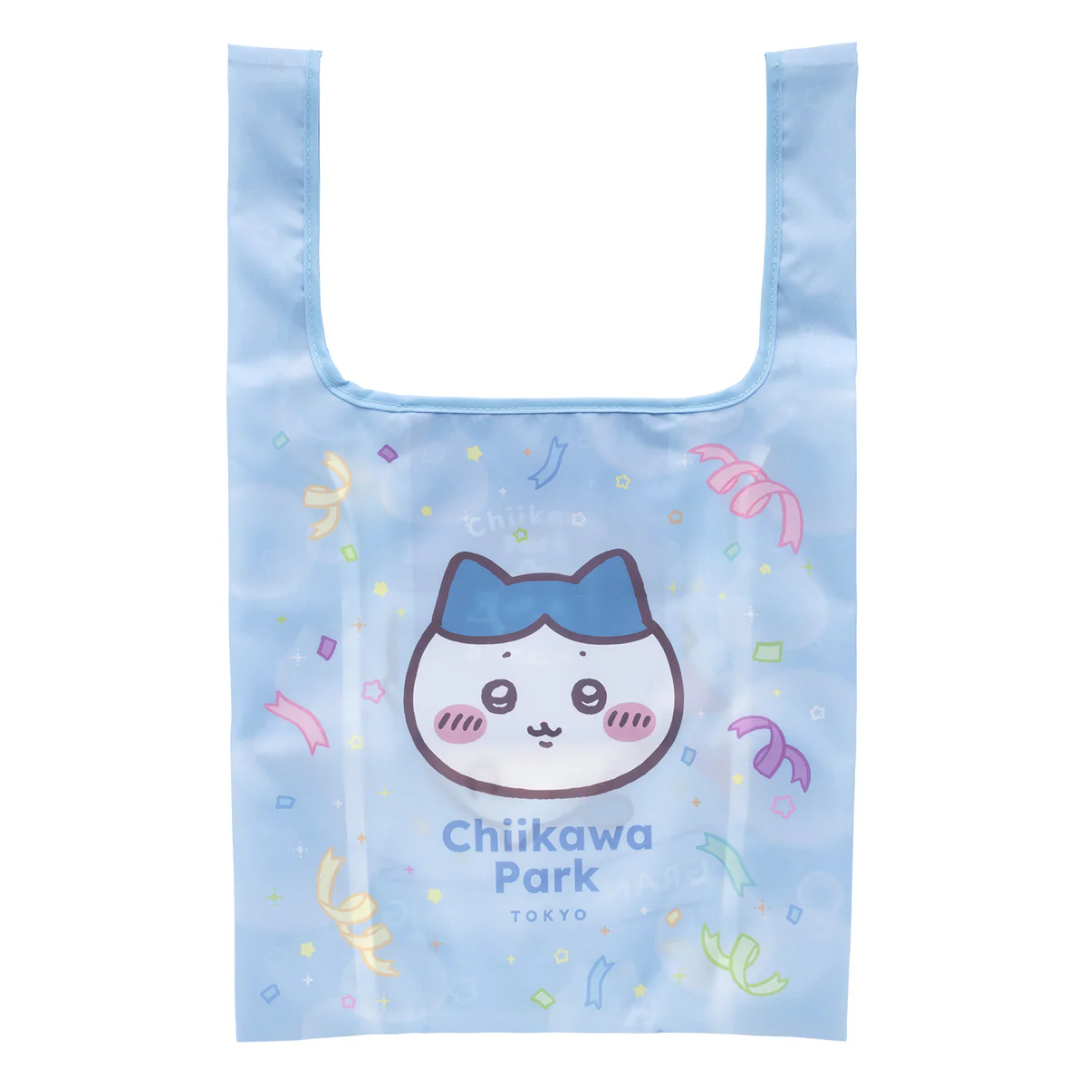ちいかわ ちいかわパーク OPEN記念 ポケッタブルエコバッグ（ハチワレ） - Image 4