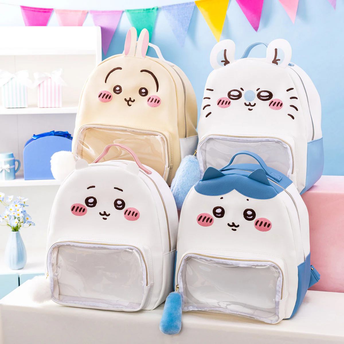 ちいかわ ちいかわパーク おかおリュック（ハチワレ） - Image 3