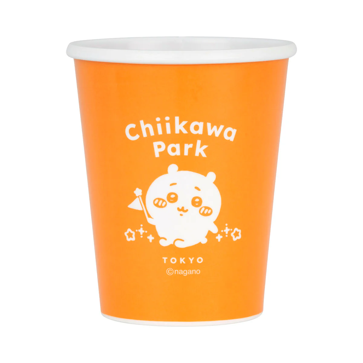 ちいかわ ちいかわパーク 紙コップみたいなメラミンカップ（オレンジ） - Image 5