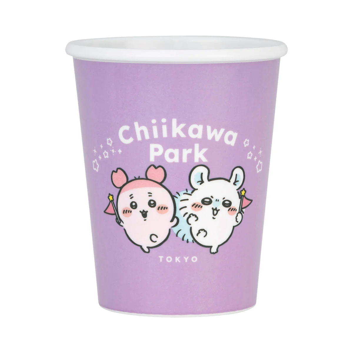 ちいかわ ちいかわパーク 紙コップみたいなメラミンカップ（パープル） - Image 4
