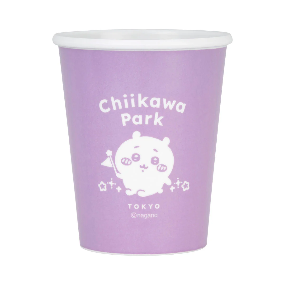 ちいかわ ちいかわパーク 紙コップみたいなメラミンカップ（パープル） - Image 5